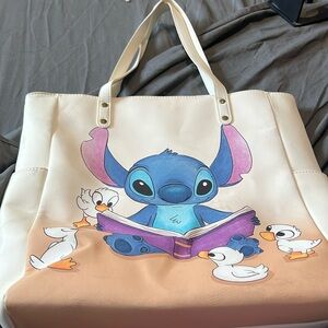 Stitch loungefly tote bag! Good condition few marks!